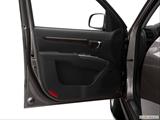  Inside of driver's side open door, window open photo